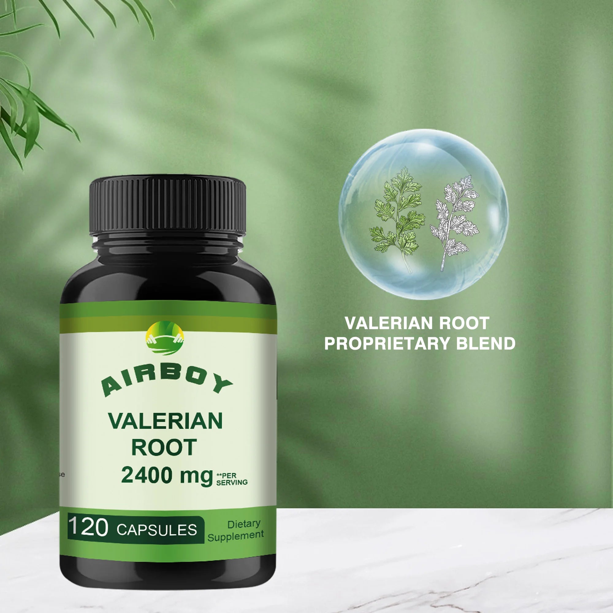 Valerian Root - Relieve Stress and Anxiety, Promotes Relaxation, Improve Sleep Quality, Sleep Aid - 120 Capsules