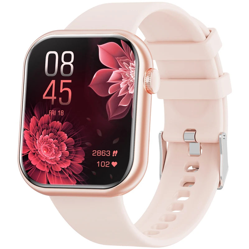 Karchilor 2024 Men'S Smartwatch Bluetooth Call Women'S 1.85 High-Definition Screen Sports Watch Suitable For Android Ios