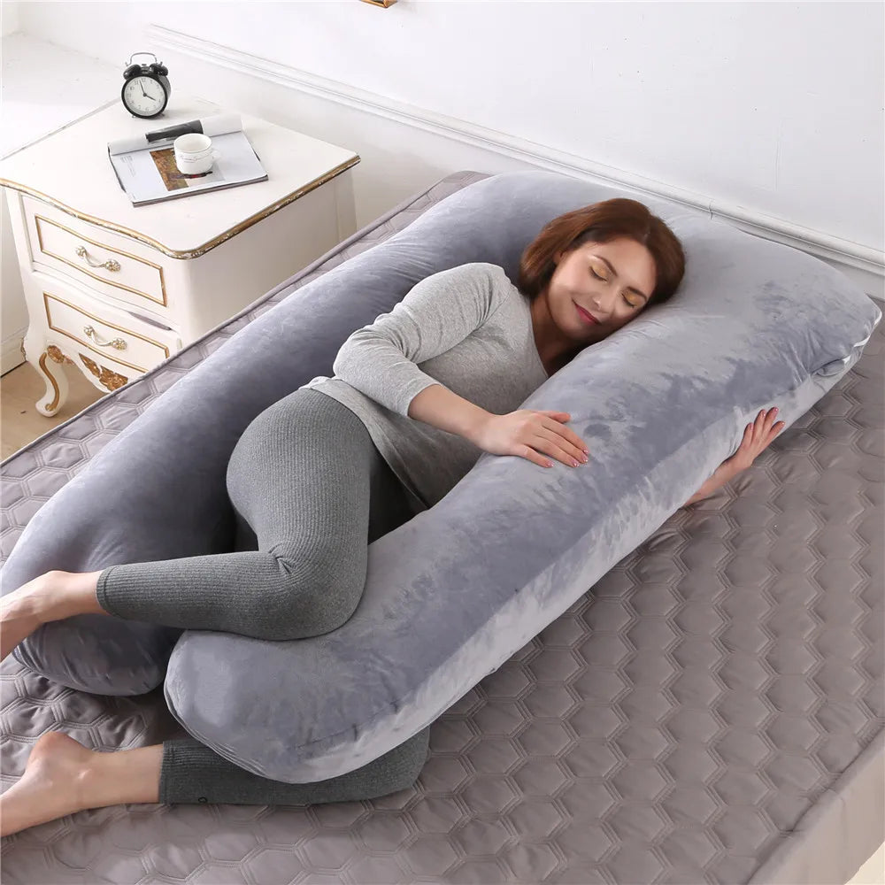 PANGDUBE Pregnancy Pillow – Full Body Support for Sleeping, Nursing & Comfort