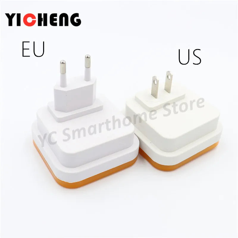 Intelligent LED Induction Night Lamp – Modern Square Ring Design for Home Décor and Ambient Lighting