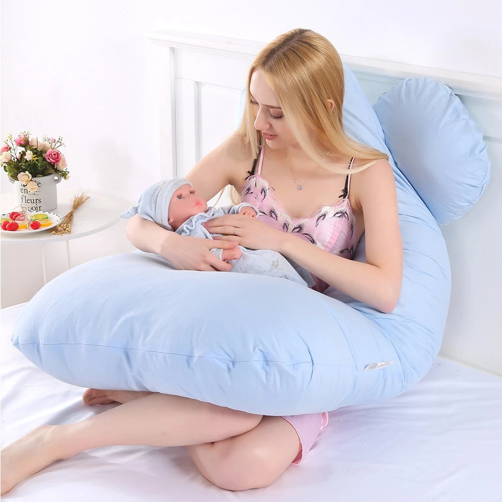PANGDUBE Pregnancy Pillow – Full Body Support for Sleeping, Nursing & Comfort
