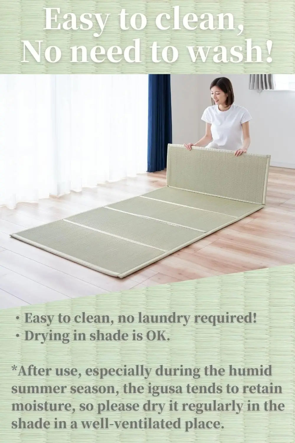 Japanese Tatami Mat ( Mattress),  , Rush Grass, Floor Sleeping Japanese Futon Mattress Meditation Yoga Zen