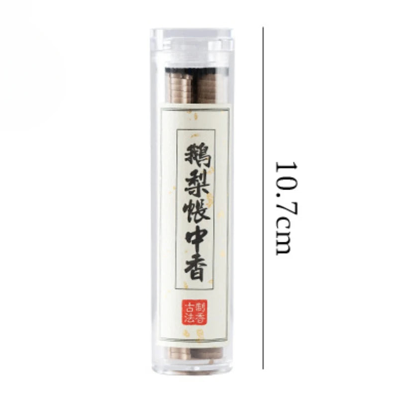 Pure Natural Disk Incense with Mini Burner – Plant Extract Aromatherapy for Meditation & Relaxation