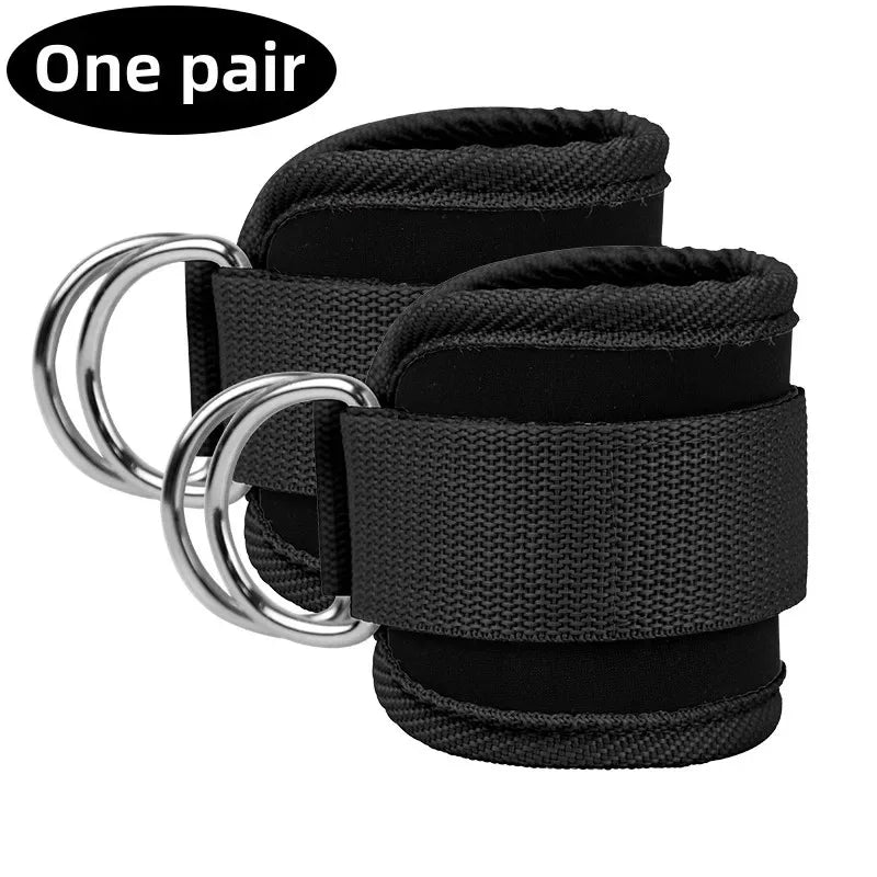 Ankle Strap Resistance Bands – Elastic Fitness Bands for Hip & Leg Strength, Home Training, Yoga, Pilates & Gym Workouts