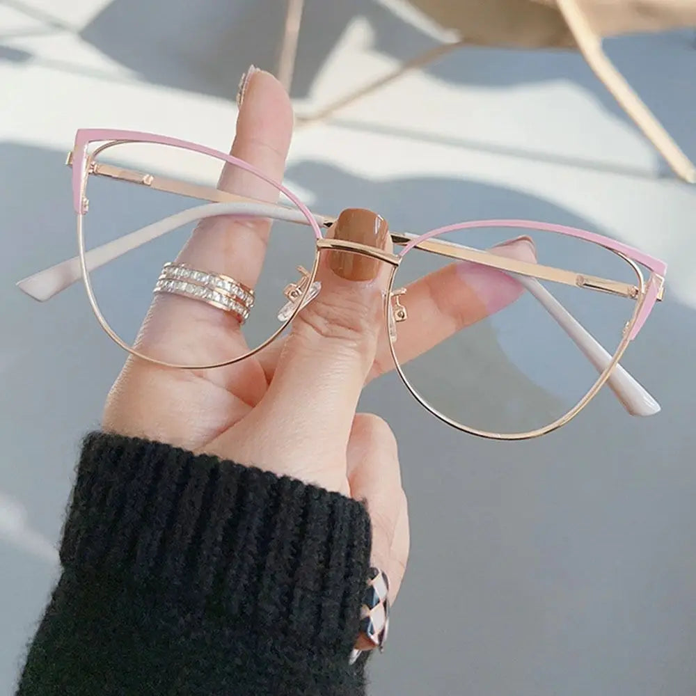 Blue Light Blocking Glasses for Women – Fashion Designer Eyewear for Eye Protection and Comfort