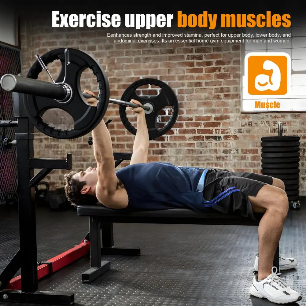 1Pcs 22 Lbs Gym Fitness Rubber-covered Barbell Disc Plates Apply To 2-inch Pole Lift Training Equipment Weight Exercise Fitness