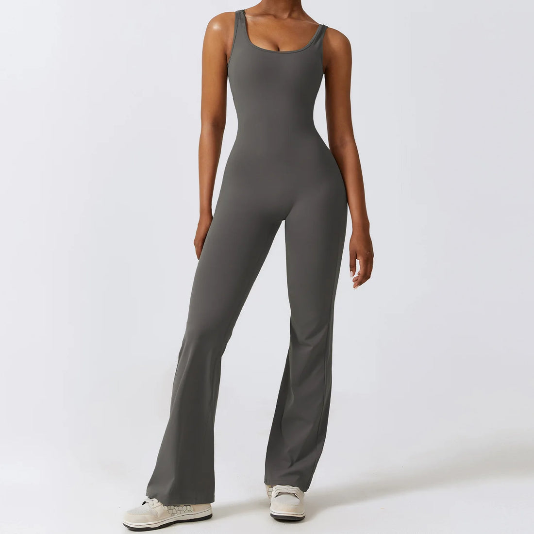 Women’s Gym Set Training Yoga Suit – Stretch Fitness Jumpsuit & Push-Up Workout Bodysuit