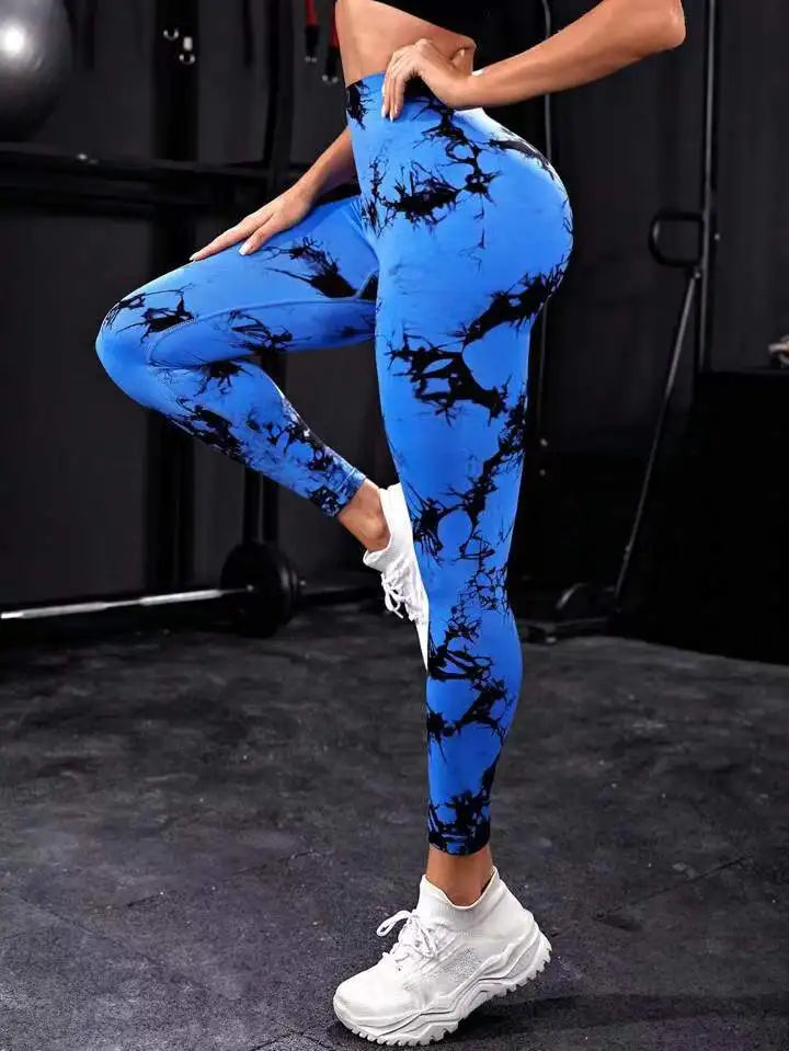 Women's Seamless High-Waist Yoga Pants – Push-Up Fitness Leggings for Gym, Workout, and Everyday Comfort