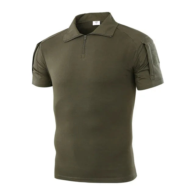 Camouflage Military Tactical Shirt Men's Quick Drying Outdoor Hunting Army Tee