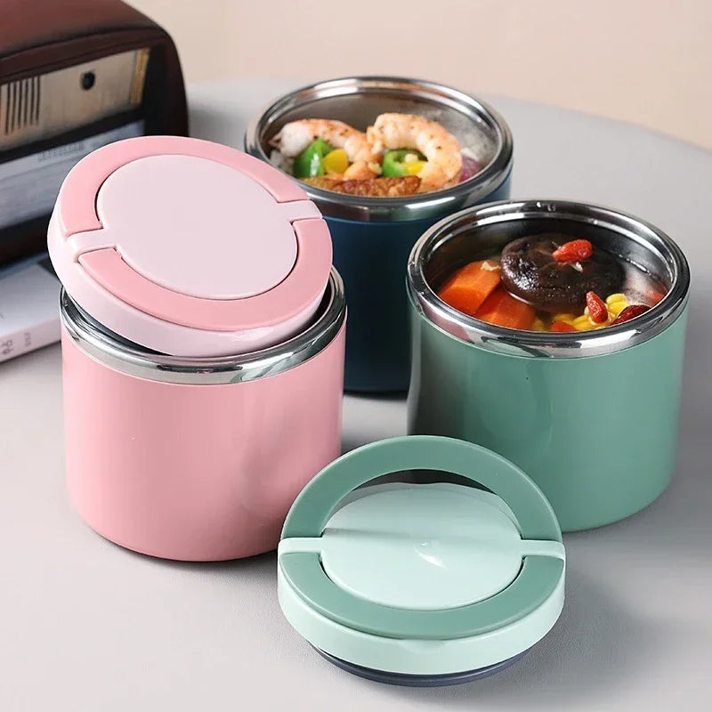 Stainless Steel Food Thermal Jar – 630/1000ml Insulated Lunch Container for Hot and Cold Meals