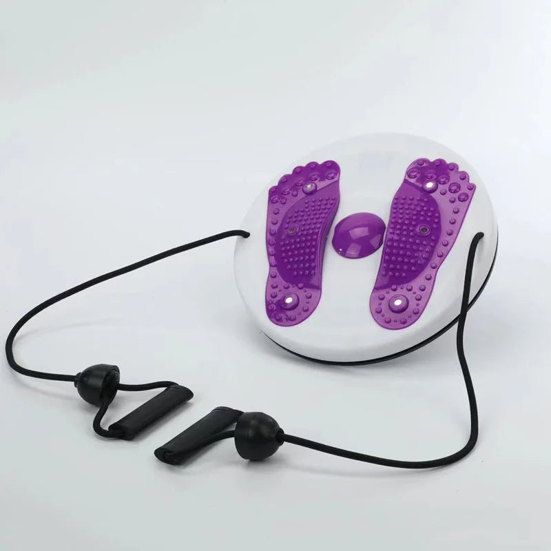 Exercise Waist Twisting Disc – Portable Fitness & Foot Massage Torsion Disc with Magnetic Tension