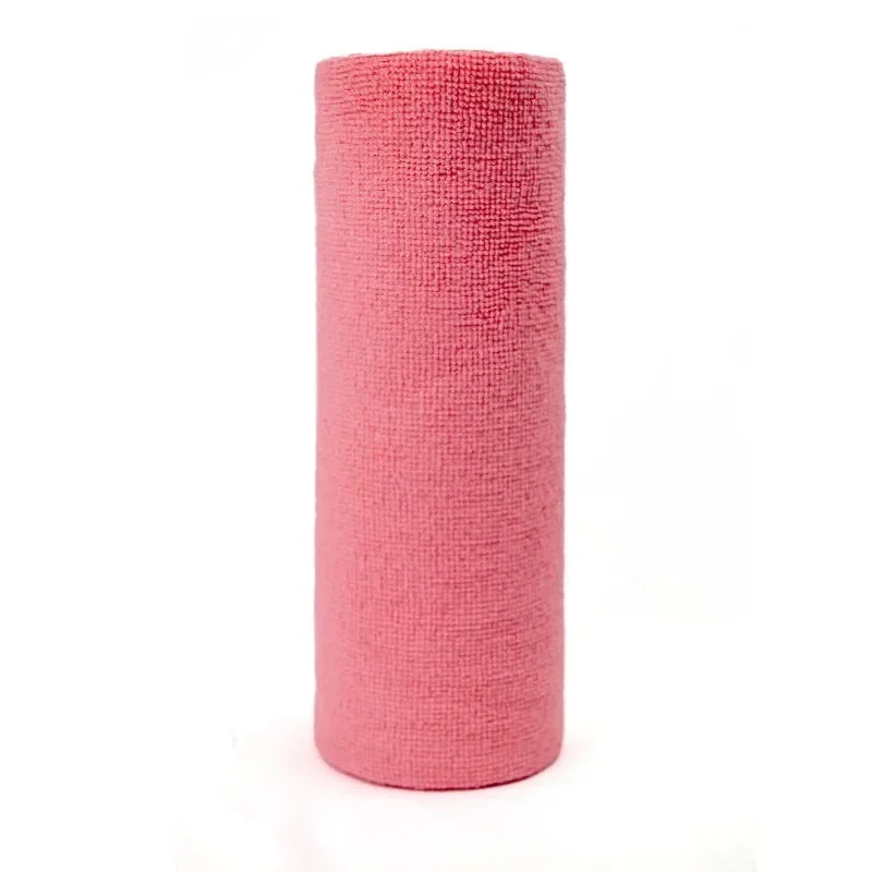 Reusable Cleaning Wipe Roll – Microfiber Kitchen Cloths and Dish Rags (1 Roll, 20 Sheets)