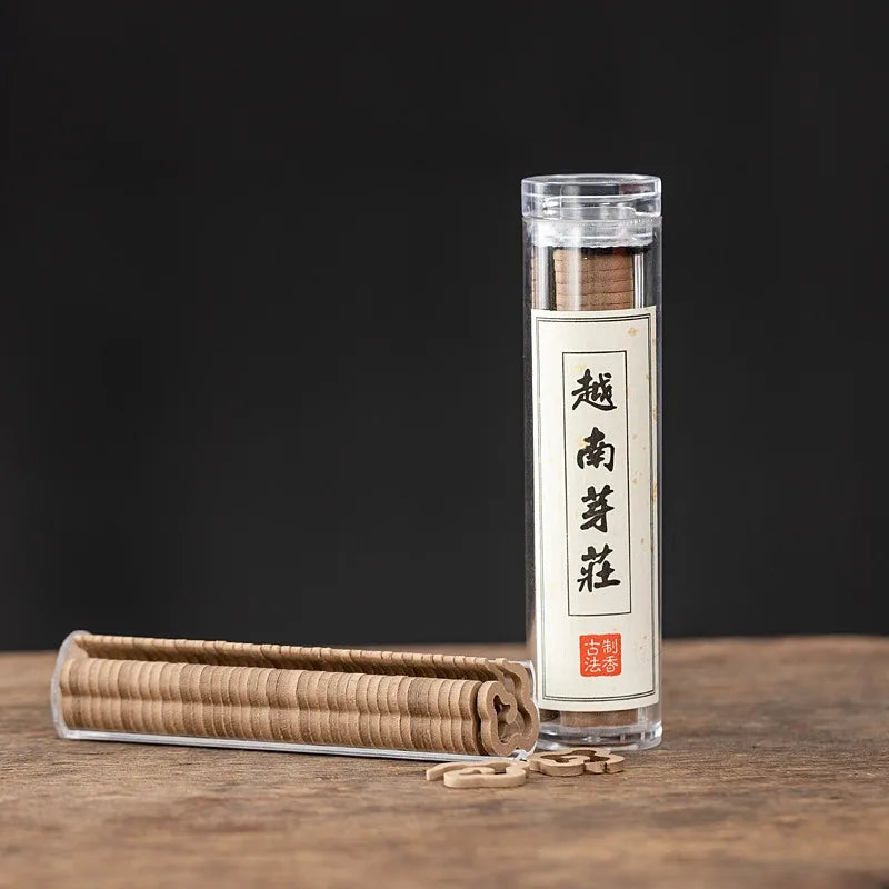 Pure Natural Disk Incense with Mini Burner – Plant Extract Aromatherapy for Meditation & Relaxation