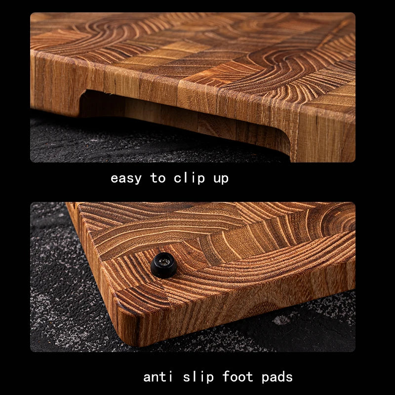 Premium Teak Wood Cutting Board – Large, Durable & Naturally Beautiful