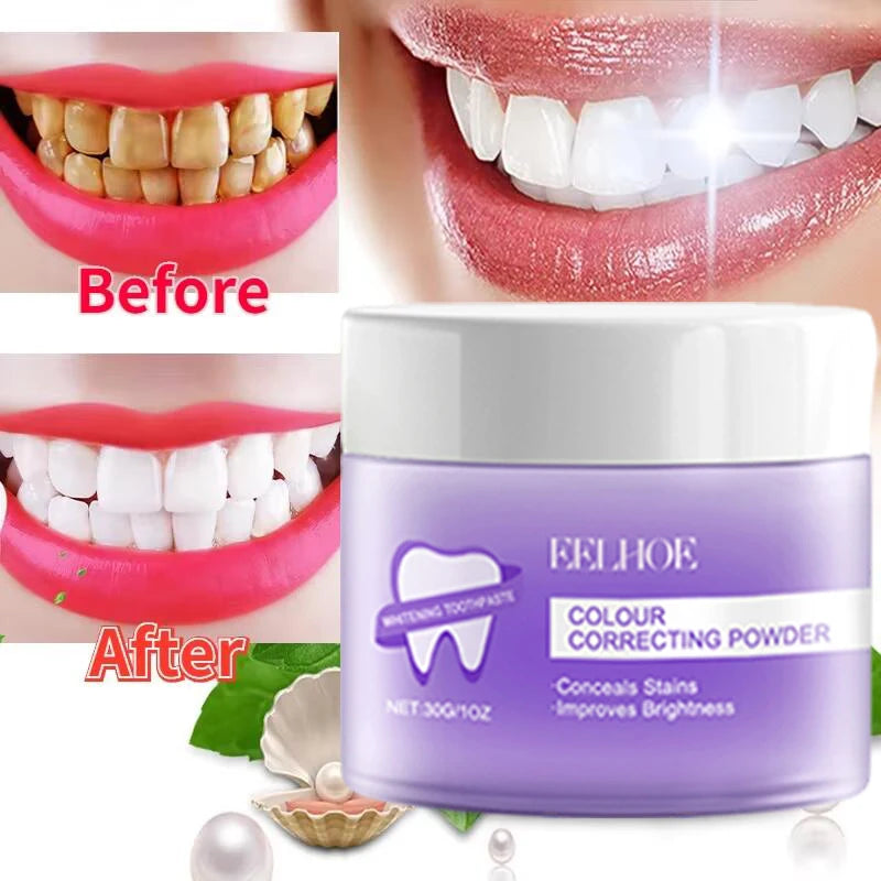 5 Days Teeth Whitening Powder – Removes Plaque, Stains & Dental Calculus for a Brighter, Fresher Smile