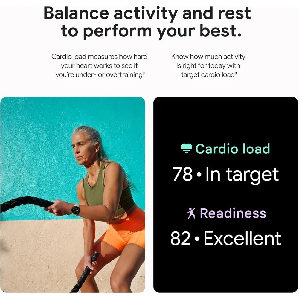 Pixel Watch Latest Model - Android Smartwatch, Heart Rate Tracking, Fitbit Advanced Running, 24-Hour Battery Wi-Fi