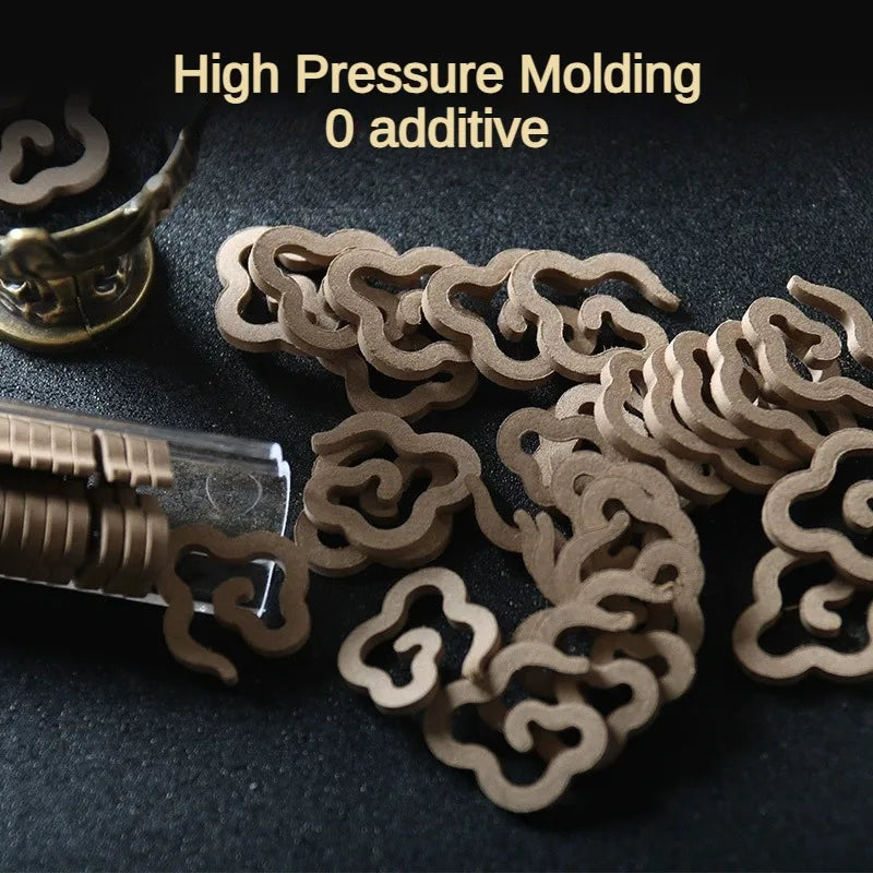 Pure Natural Disk Incense with Mini Burner – Plant Extract Aromatherapy for Meditation & Relaxation