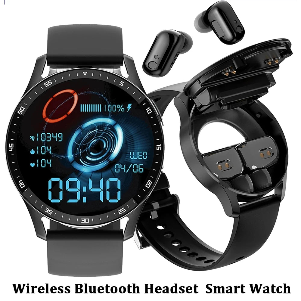 X7 2-in-1 Smart Watch with TWS Earbuds – Bluetooth Smartwatch with Heart Rate & Blood Pressure Monitor, Fitness & Sport Tracker