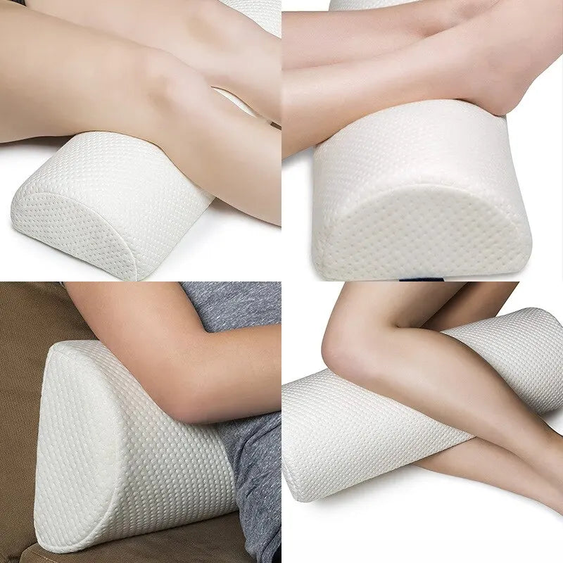 Comfort Bolster Pillow – Memory Foam Support for Legs, Back, Head, and Lumbar Relief