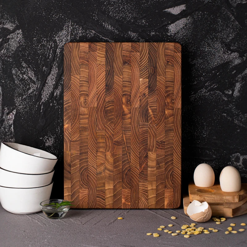 Premium Teak Wood Cutting Board – Large, Durable & Naturally Beautiful