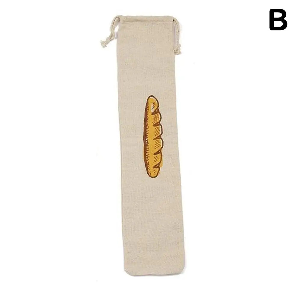 Eco-Friendly Linen Bread Bags – Reusable, Washable & Unbleached