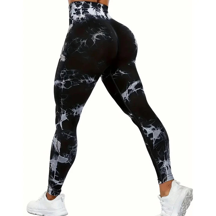 Women's Seamless High-Waist Yoga Pants – Push-Up Fitness Leggings for Gym, Workout, and Everyday Comfort
