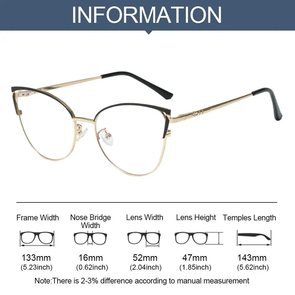 Blue Light Blocking Glasses for Women – Fashion Designer Eyewear for Eye Protection and Comfort