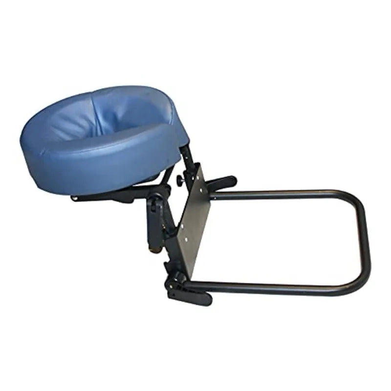 Master Massage Home Mattress Top Massage Kit Adjustable Headrest & Face Cushion Family Use Massage Equipment Black and Blue