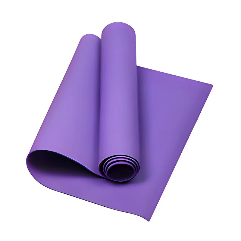 4MM Thick EVA Yoga Mat – Anti-Slip, Lightweight, and Perfect for Fitness, Pilates, and Exercise