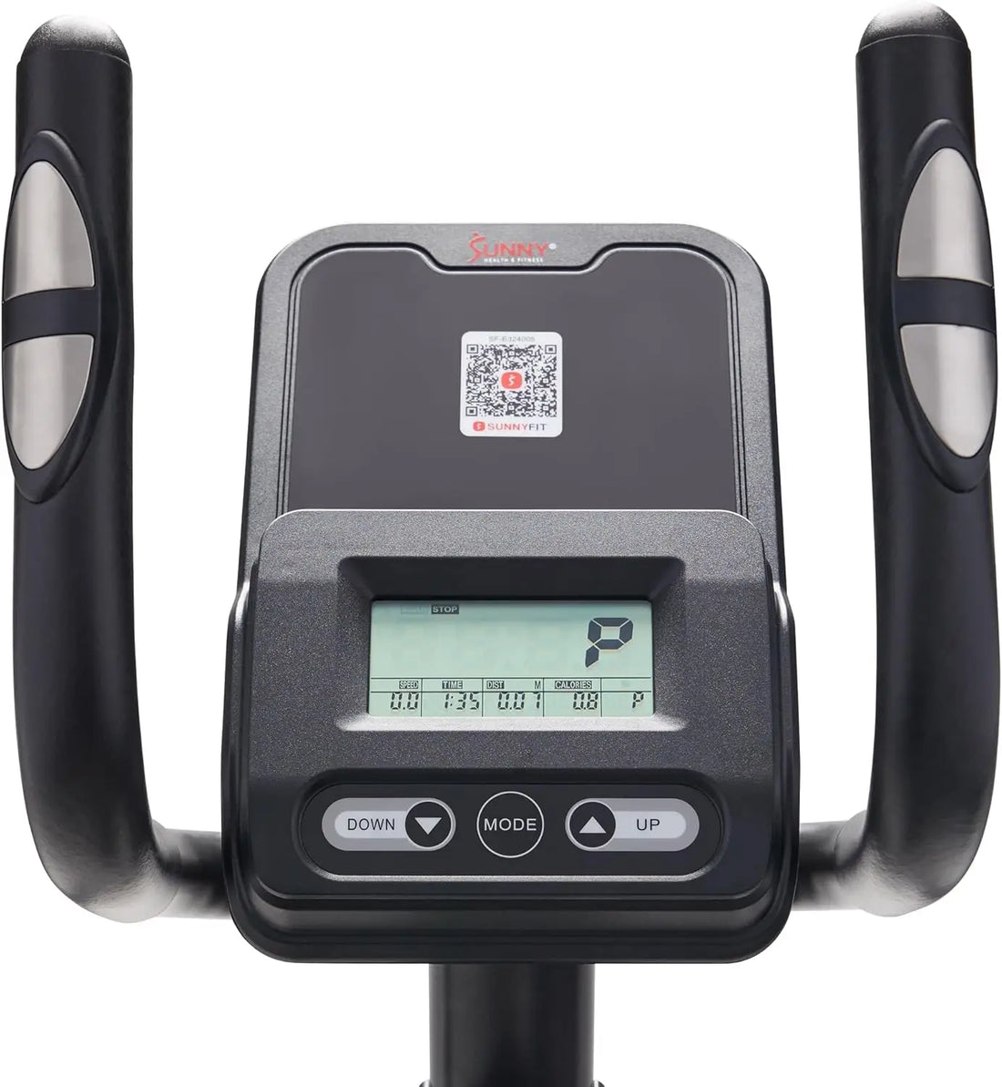 Upright Elliptical Full-Body Exerciser w/Pulse Sensors, Home Cross-Training Cardio Workout Machine