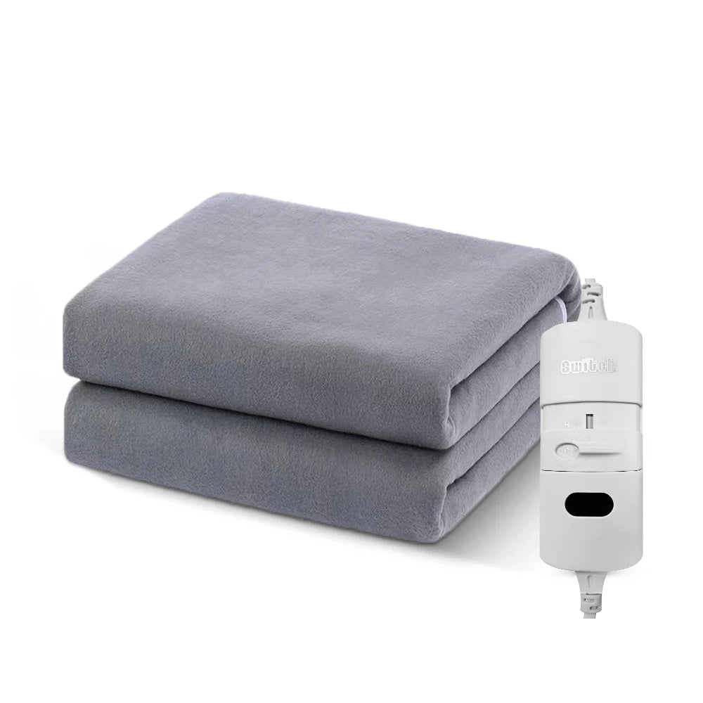 Electric Heating Blanket – Automatic Thermostat Double Body Warmer Bed Mattress Pad (EU Plug, 220V)