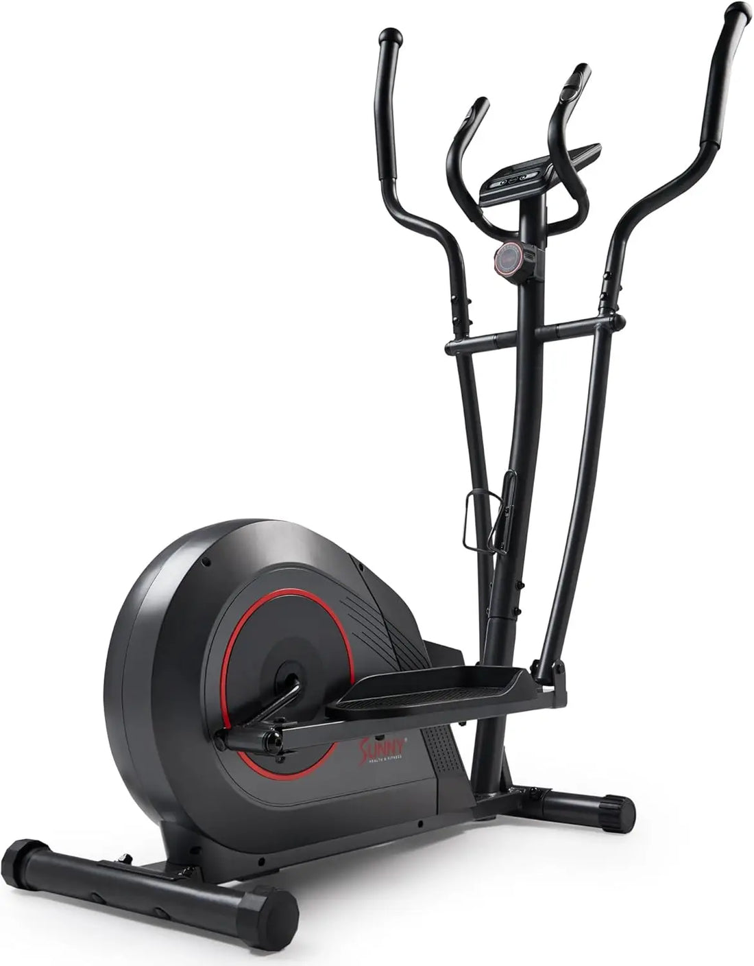 Upright Elliptical Full-Body Exerciser w/Pulse Sensors, Home Cross-Training Cardio Workout Machine