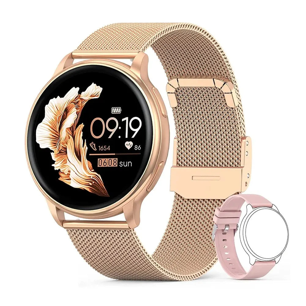 MEVADEN Bluetooth Call Smart Watch – Custom Dial, Fitness Tracker, Heart Rate Monitor for Men & Women (Compatible with Android & iOS)