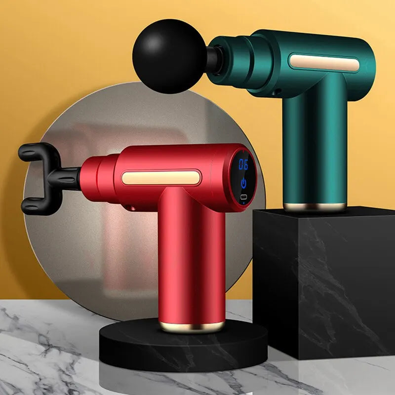 Mini Muscle Massage Gun – Portable Deep Tissue Percussion Massager for Body, Back, Neck, and Legs