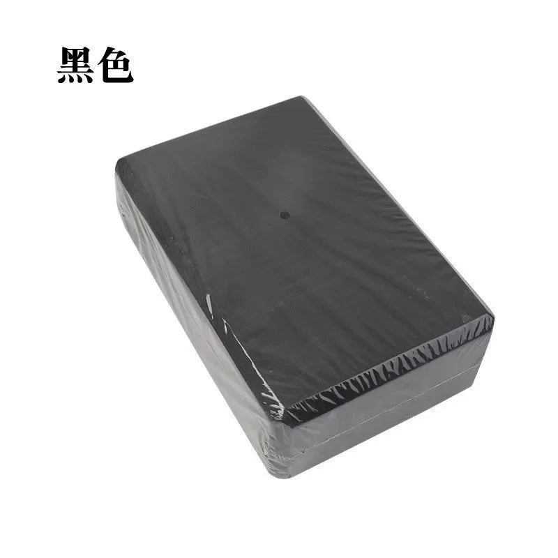 1pc High Density Yoga Foam Blocks Non-slip Solid Color Yoga Balance Fitness Dance Supplies For Yoga Pilates And Meditation