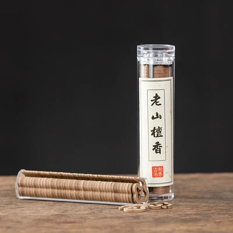 Pure Natural Disk Incense with Mini Burner – Plant Extract Aromatherapy for Meditation & Relaxation