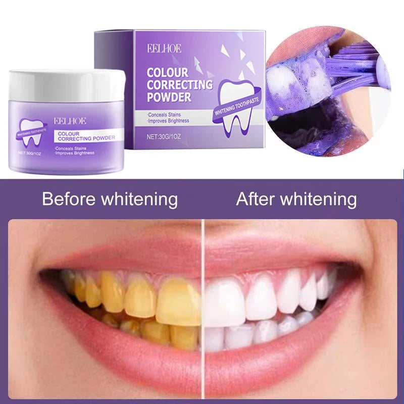 5 Days Teeth Whitening Powder – Removes Plaque, Stains & Dental Calculus for a Brighter, Fresher Smile