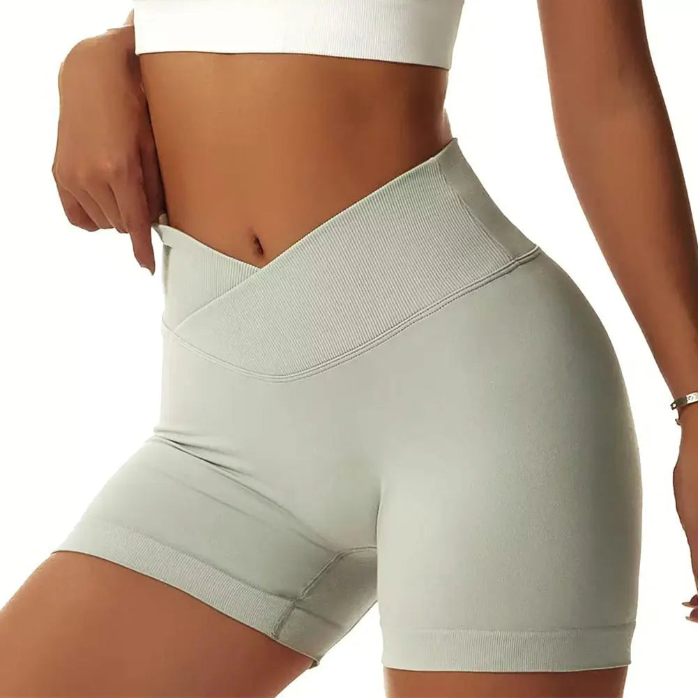 Workout Shorts for Women High Waisted Running Shorts Tummy Control Exercise Fitness Shorts for Gym Running Workout Athletic