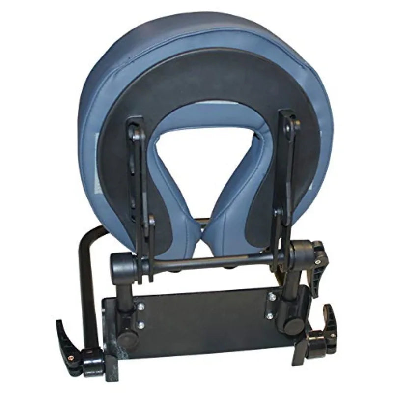 Master Massage Home Mattress Top Massage Kit Adjustable Headrest & Face Cushion Family Use Massage Equipment Black and Blue