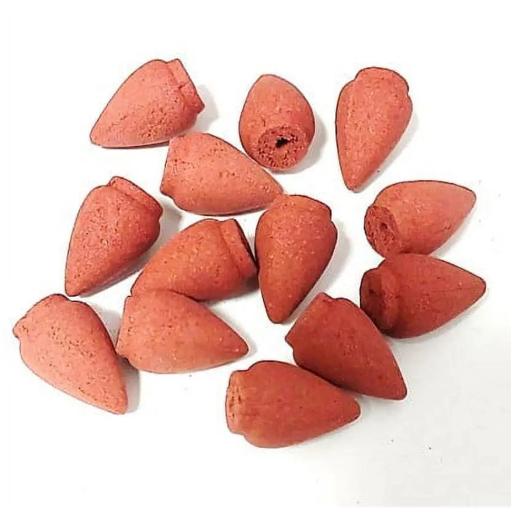 8 Pack Backflow Incense Cones Dragon Blood Aromatherapy Relaxation Meditation 40 Cones Unique Smoke Effect Safe Indoor Use