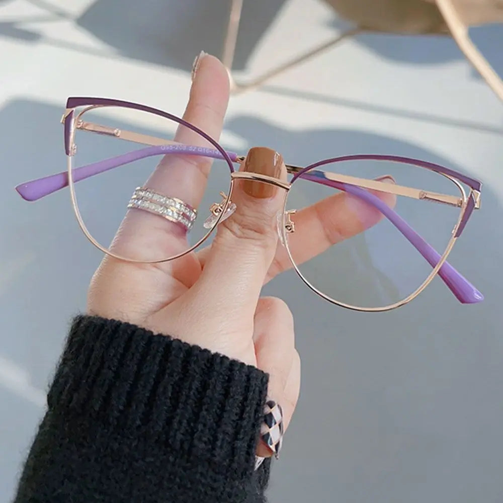 Blue Light Blocking Glasses for Women – Fashion Designer Eyewear for Eye Protection and Comfort
