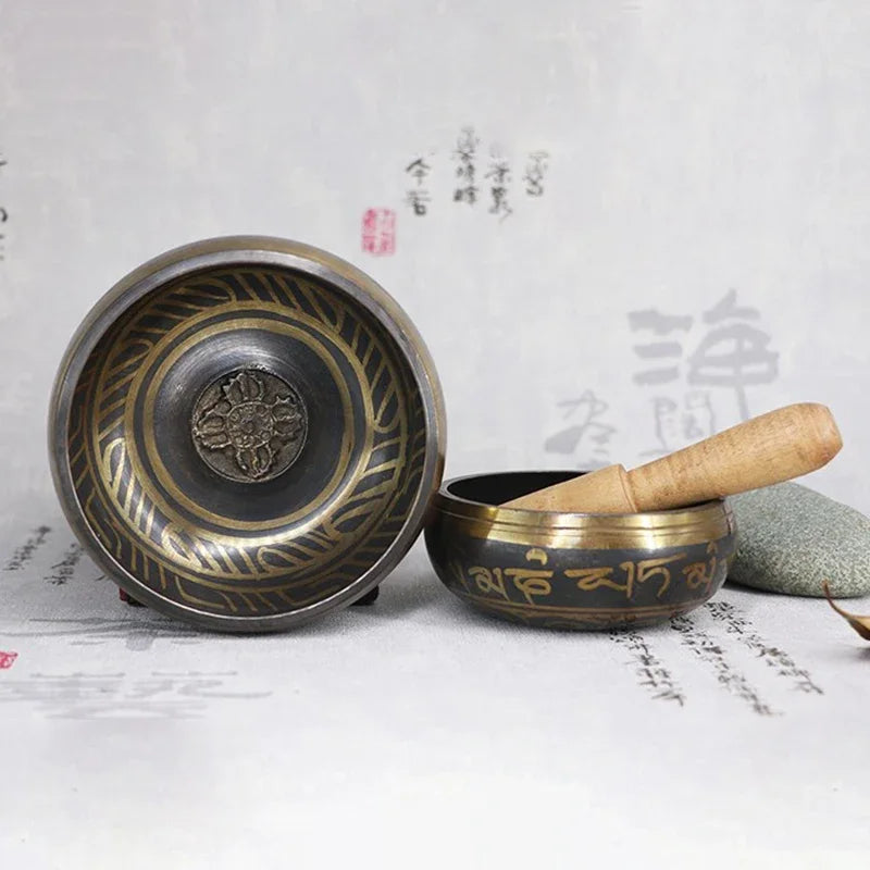 Nepal Tibetan Singing Bowl – Himalayan Meditation Chime