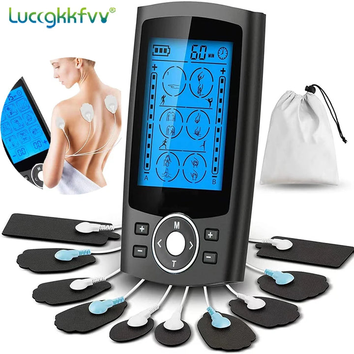 TENS Muscle Stimulator – 36-Mode Electric EMS Acupuncture Body Massager & Digital Therapy Slimming Machine