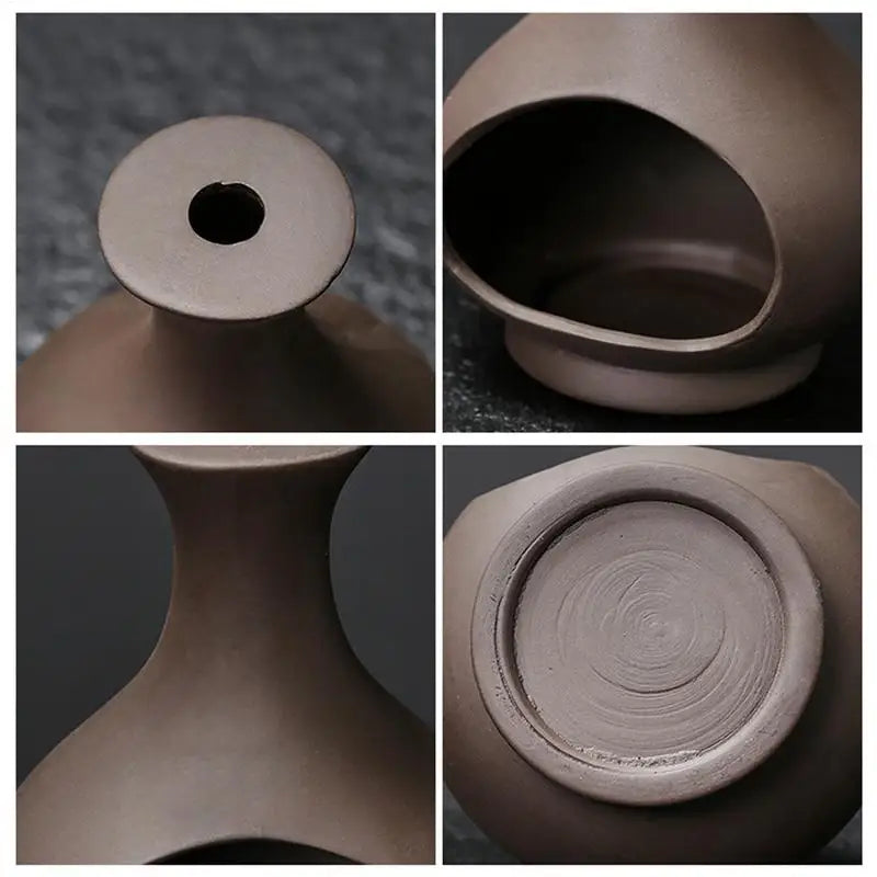 Handmade Ceramics Palo Santo Holder Sages Stick Dish Smudge Bowl Cone Incense Burner Chimenea Yoga Meditation Zen Decoration