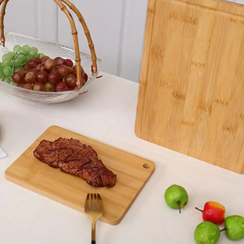 Double-Sided Wooden Chopping &amp; Serving Board – Thick, Durable & Versatile
