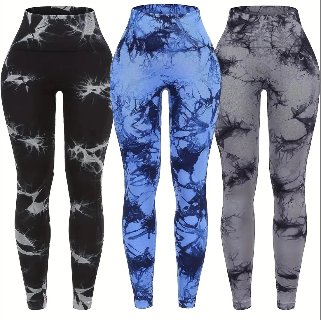 Women's Seamless High-Waist Yoga Pants – Push-Up Fitness Leggings for Gym, Workout, and Everyday Comfort