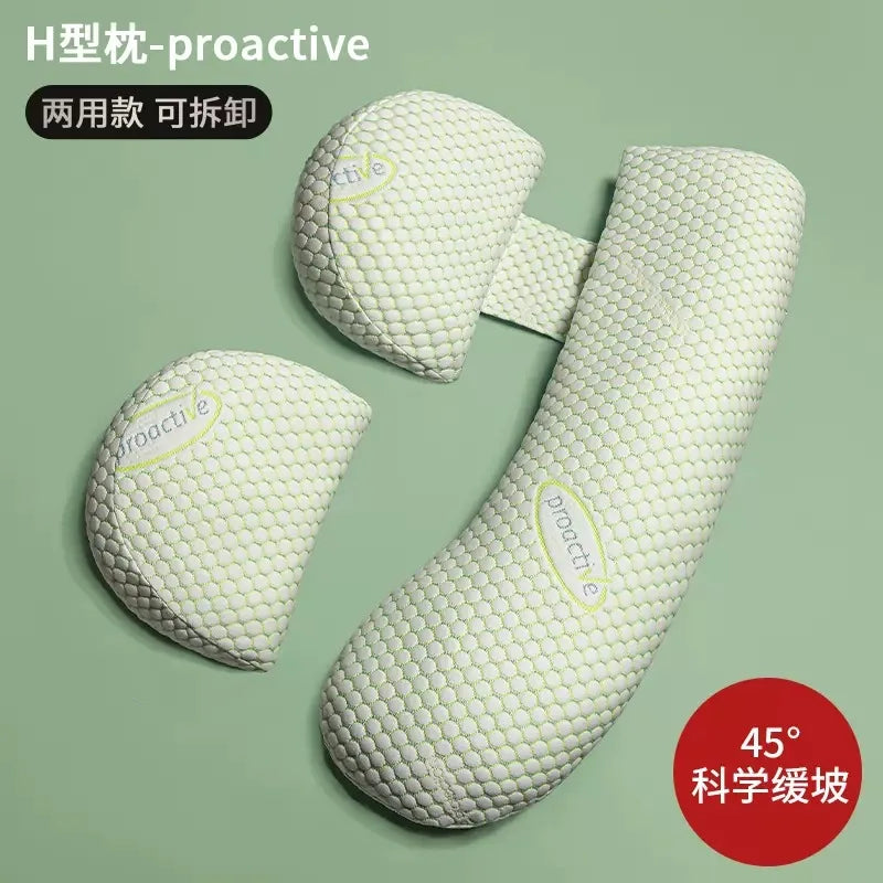 U-Shaped Soft Pregnancy Pillow – Full Lumbar and Side Sleep Support for Expecting Mothers