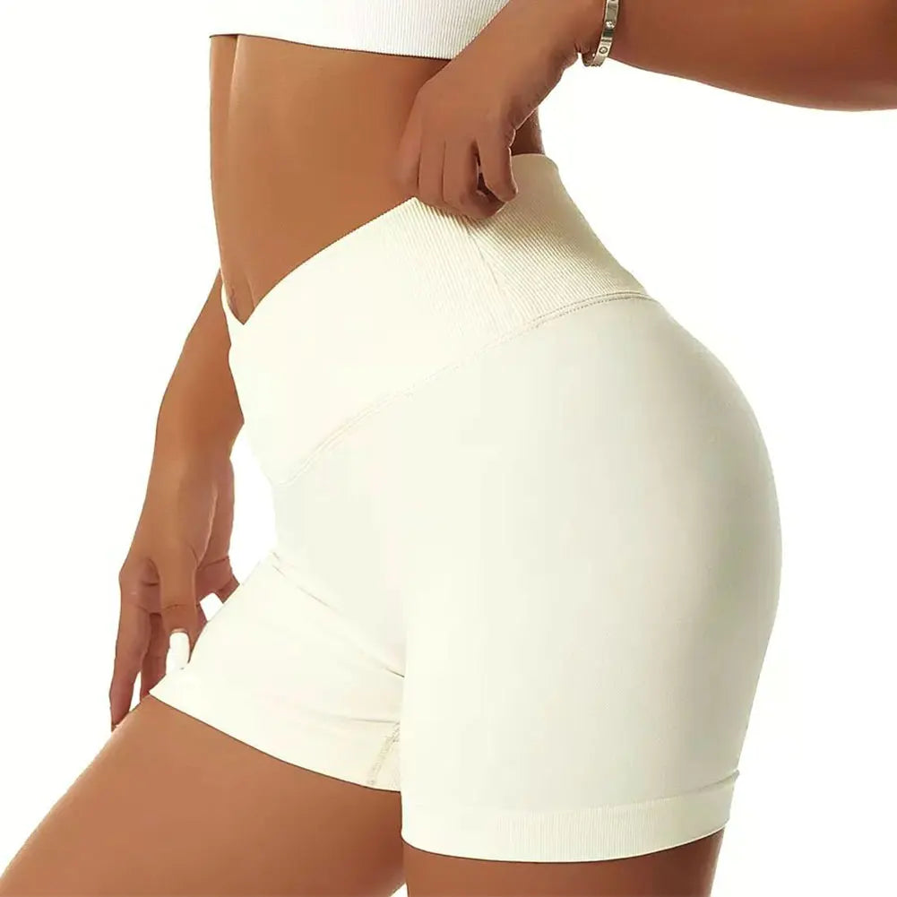 Workout Shorts for Women High Waisted Running Shorts Tummy Control Exercise Fitness Shorts for Gym Running Workout Athletic