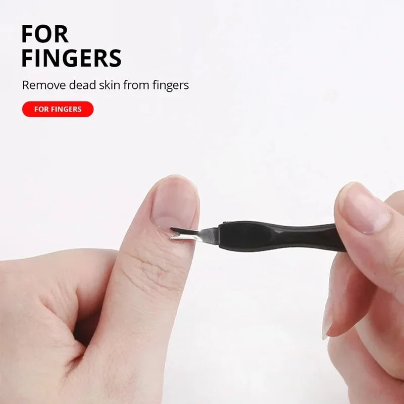 27PCS Foot Care Pedicure & Manicure Kit – Stainless Steel Tools for Exfoliating, Callus Removal & Nail Care