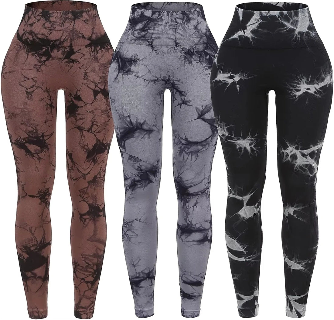 Women's Seamless High-Waist Yoga Pants – Push-Up Fitness Leggings for Gym, Workout, and Everyday Comfort
